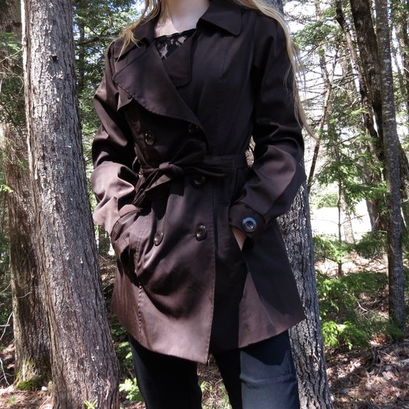 Vertigo Paris Jackets & Blazers - Vertigo Paris, Dark Brown Jacket